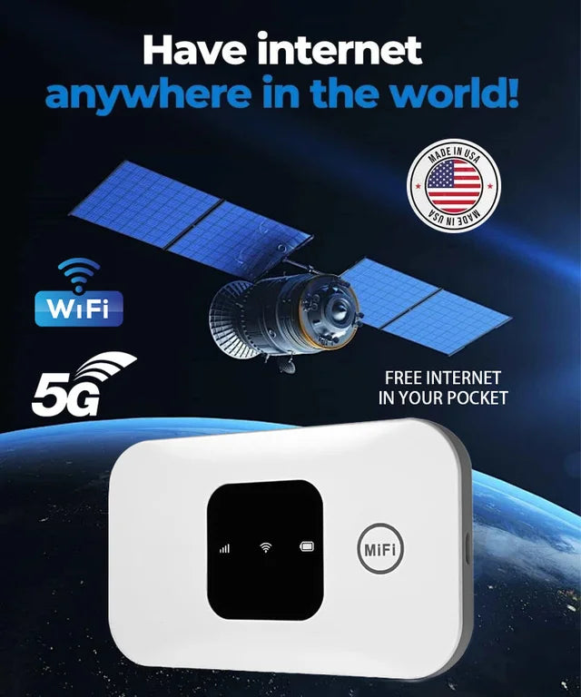 Free Internet in Your Pocket 5G Router