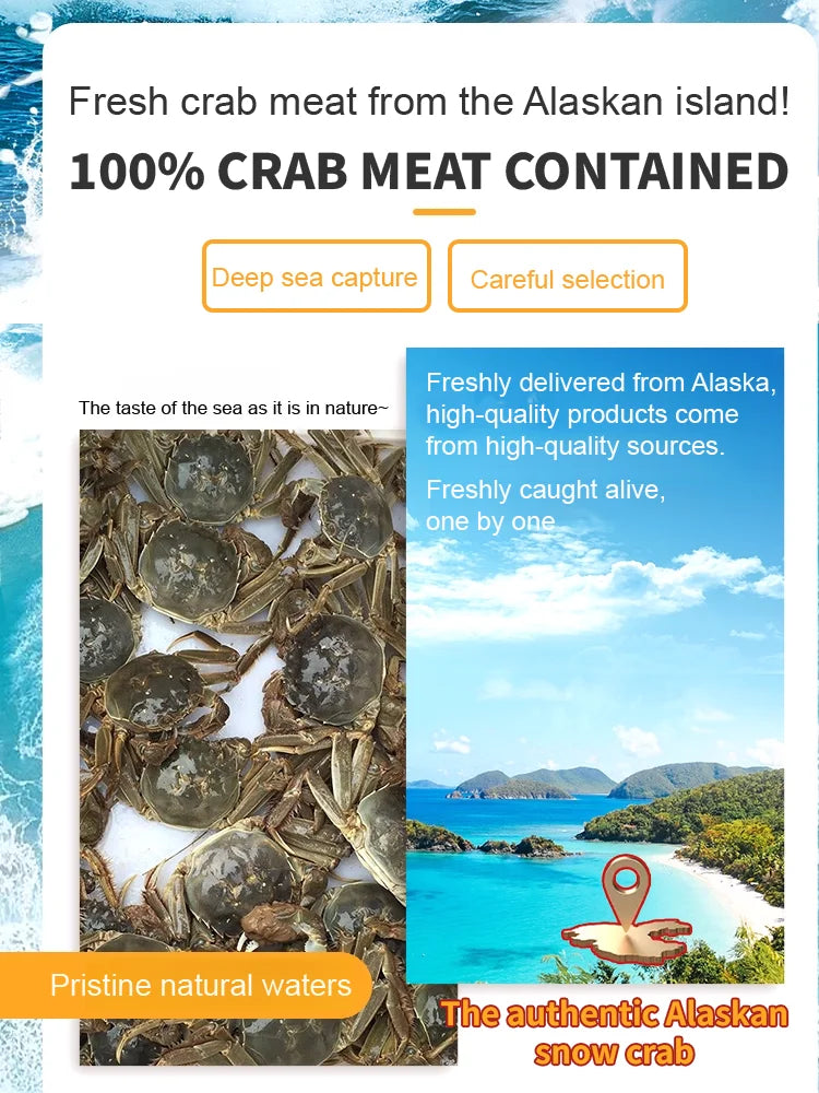 Alaskan Snow Crab Ready-to-EatCrispy Crab-LTT