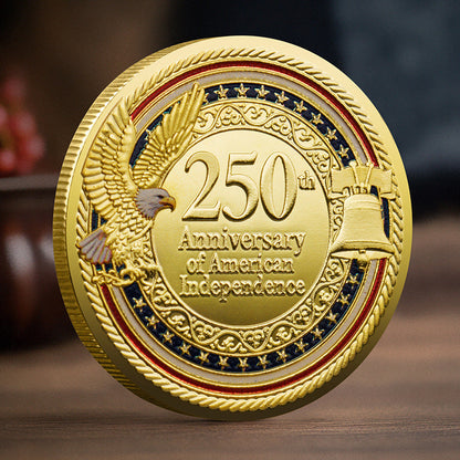🇺🇸 250th Anniversary Freedom Coin A Meaningful Keepsake for Every American-HS