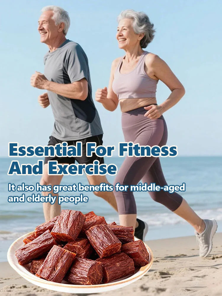 Pure Angus Beef Jerky – Healthy Snack for Work, Travel & Fitness-LUN