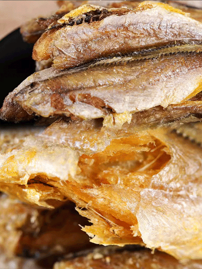 Crujientes de pescado de aguas profundas listos para comer con alto contenido de proteínas-HS