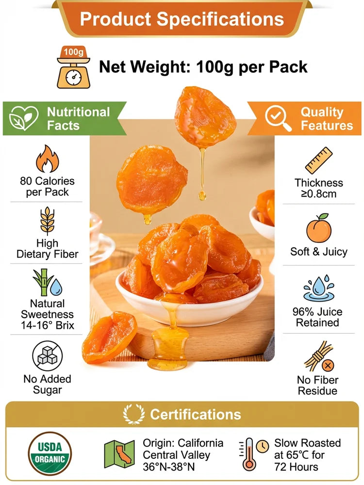 California Specialty Dried Apricots