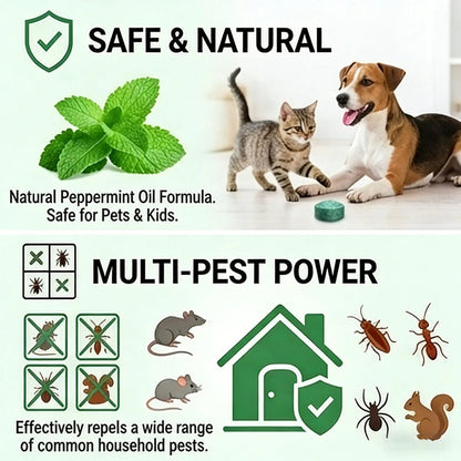 🚫🐀 Keep Rodents Away Naturally — Fresh Plant-Based Repellent Balls for Every Corner of Your Home-HS