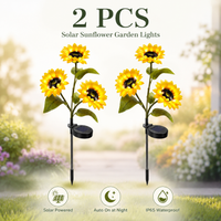 2 PCS – Double the Sunflower Charm 🌻🌻 Great for Paths & Entryways ✨