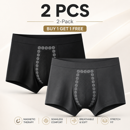 Men's Magnetic Prostate Care Boxers-LUN