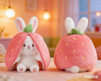 Strawberry Rabbit 35cm - 2 piece