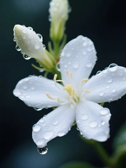 🌱 Trailing Jasmine Seeds High Germination Rate Nodding Clerodendron Easy to Grow Long Lasting Aroma for Home Garden Fragrant Blooms Rare Cascading Jasmine Perfect for Balconies & Indoor Pots-ZO