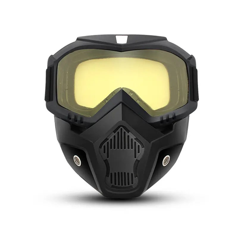 🔥A full face goggles equipped with anti fog high-definition lenses, detachable and adjustable with comfortable sponge pads, suitable for various situations-ZO