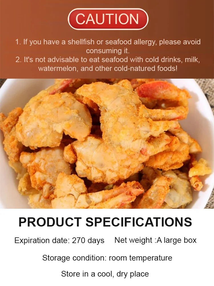 Alaskan Snow Crab Ready-to-EatCrispy Crab-LTT