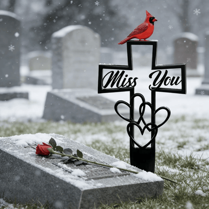 🐦ÚLTIMO DÍA 49% DE DESCUENTO -💖Placa Conmemorativa de Metal para Cementerio✝️-HS