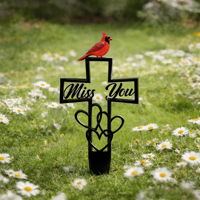 🐦ÚLTIMO DÍA 49% DE DESCUENTO -💖Placa Conmemorativa de Metal para Cementerio✝️-HS