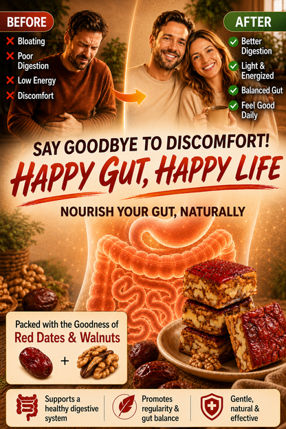 Premium Jujube Walnut Snack Bars-HS