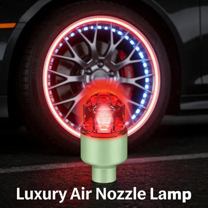 🌈LED wheel light Waterproof Luminous Car Tire Valve Caps Vibration-Sensitive LED Tire Valve Cap-bicycle car motorcycle tire led-ZO