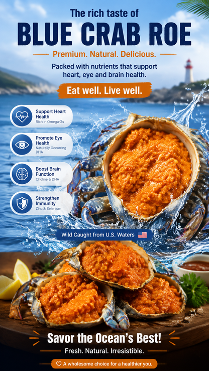 Authentic Dungeness Crab Roe – Pure Golden Crab Flavor, Gourmet Seafood Experience at Home-Zack