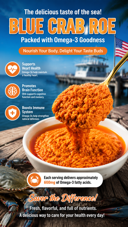 Authentic Dungeness Crab Roe – Pure Golden Crab Flavor, Gourmet Seafood Experience at Home-Zack