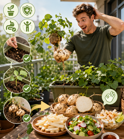 Home gardening enthusiast, balcony planting novice