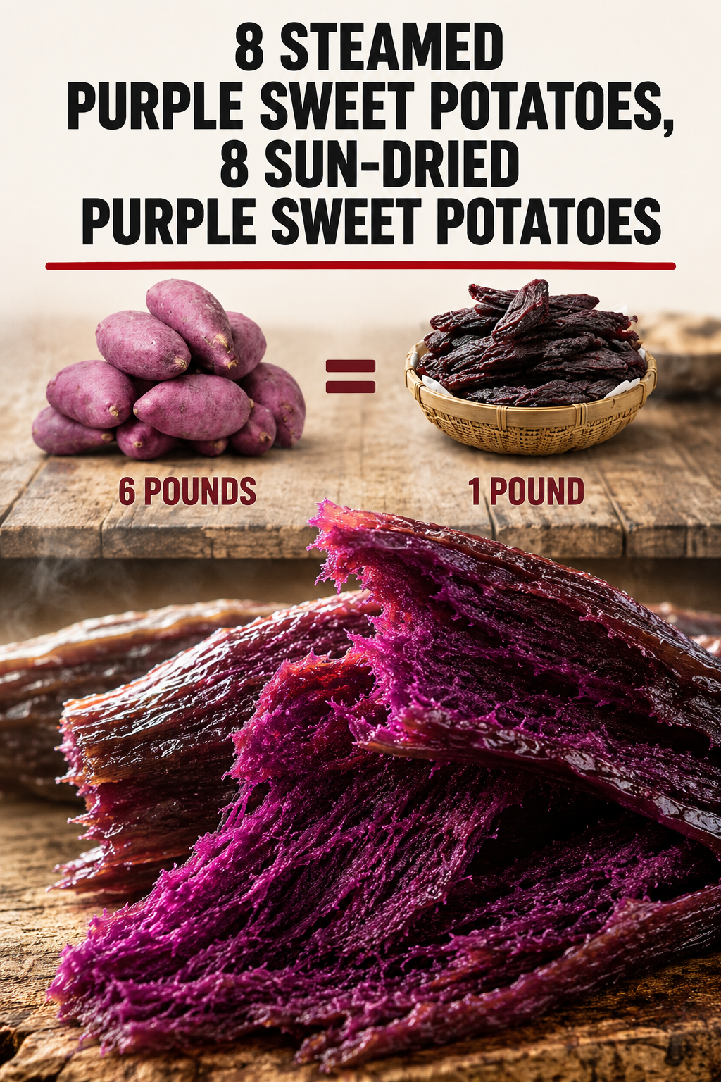 Healthy Low Fat Purple Sweet Potato Snack-HS