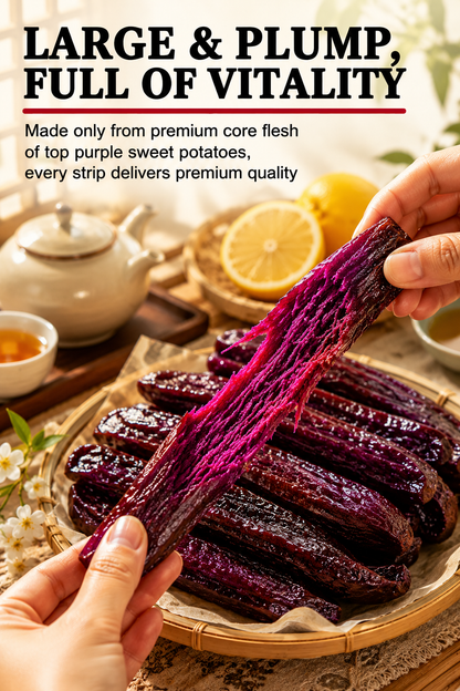 Healthy Low Fat Purple Sweet Potato Snack-HS