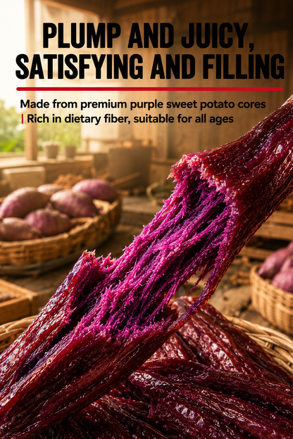 Healthy Low Fat Purple Sweet Potato Snack-HS