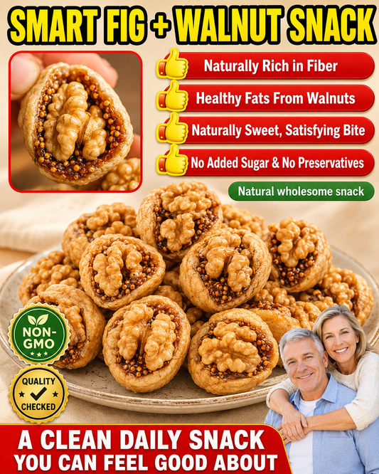 Limited Stock: Triple Sun-Dried Figs Filled With Premium Walnuts-HS