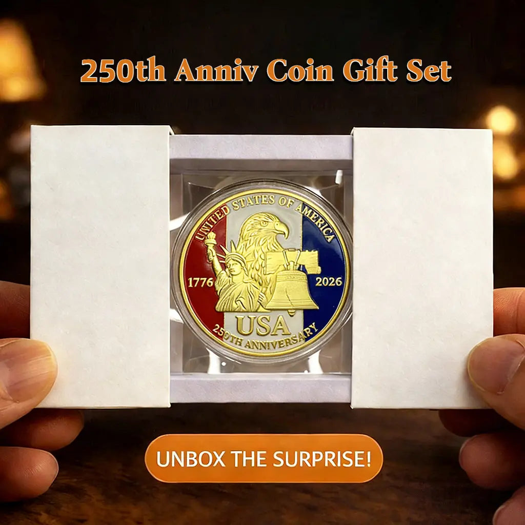 🇺🇸 250th Anniversary Freedom Coin A Meaningful Keepsake for Every American-HS