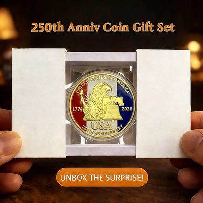🇺🇸 250th Anniversary Freedom Coin A Meaningful Keepsake for Every American-HS