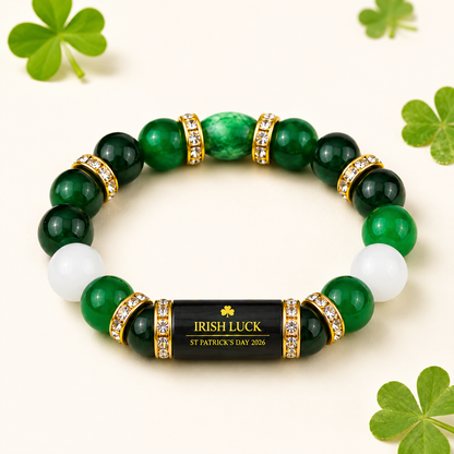 🍀 Irish Luck St. Patrick’s Day Bracelet Carry a Little Irish Luck Wherever You Go Attract Luck, Wealth & Positive Energy in 2026 ✨-HS