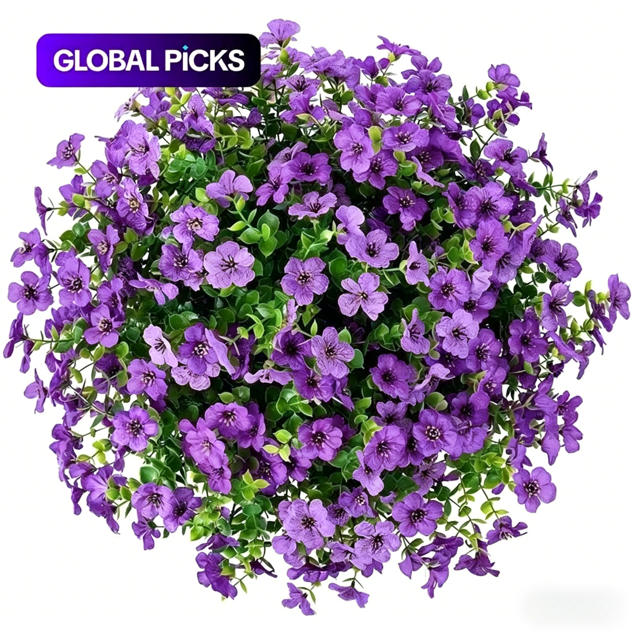 🔥Mother's Day Gift 6-Color Artificial Flower Set 6/12pcs UV Resistant Colorful Fake Bouquet for Home Garden Party Wedding Decor -HS