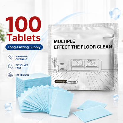 ✨ Fast-Dissolving Floor Cleaning Tablets – 100PCS Multi-Surface Home Cleaner-LUN