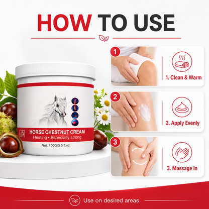 🌿 Herbal Warming Horse Balm Massage Gel | Comfort for Tired Muscles & Joints 💪-HS