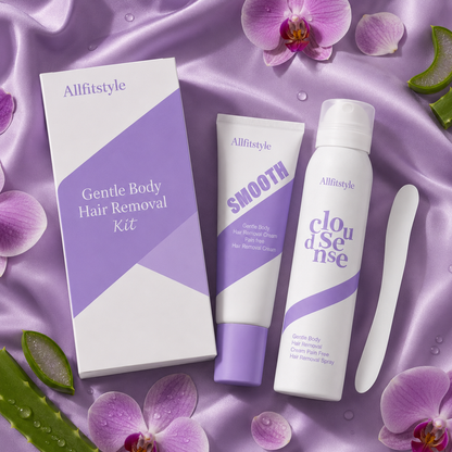 🌿💧Gentle Hair Removal Cream for Sensitive Skin | Fast-Acting Smooth Finish🧴✨-HS