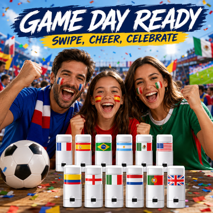 2026 Soccer Fan Face Paint Stick Show Your Team Spirit in Seconds ⚽🌍-LUN