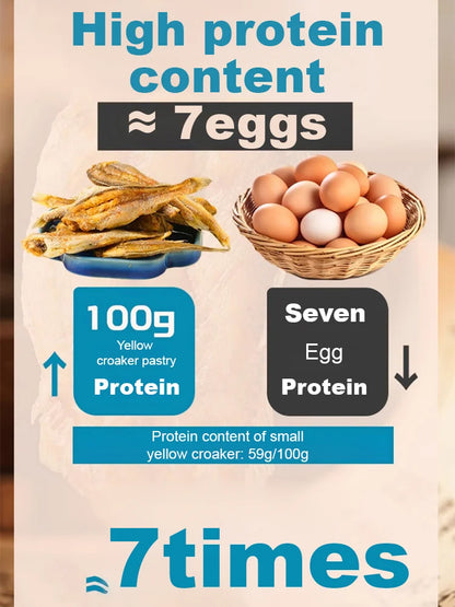High-protein ready-to-eat deep-sea fish crisps-HS