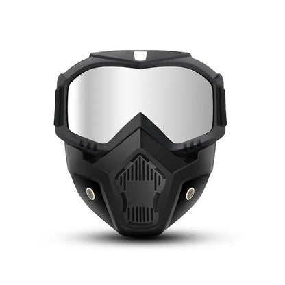 🔥A full face goggles equipped with anti fog high-definition lenses, detachable and adjustable with comfortable sponge pads, suitable for various situations-ZO