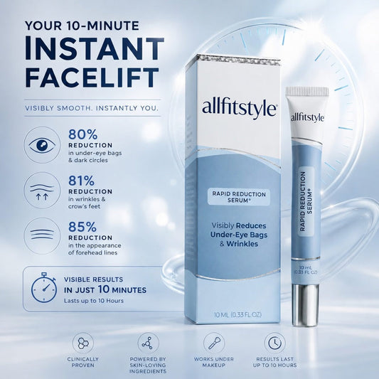 Plexaderm Rapid Reduction Eye Serum - Anti Aging Wrinkle Remover for Face, Scientific formula for easy absorption without greasiness10ml Tightening Skincare Comfort-HS