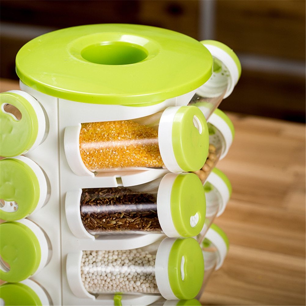 1189057072250 Multifunction Rotating Seasoning Bottle Holder - Image 5