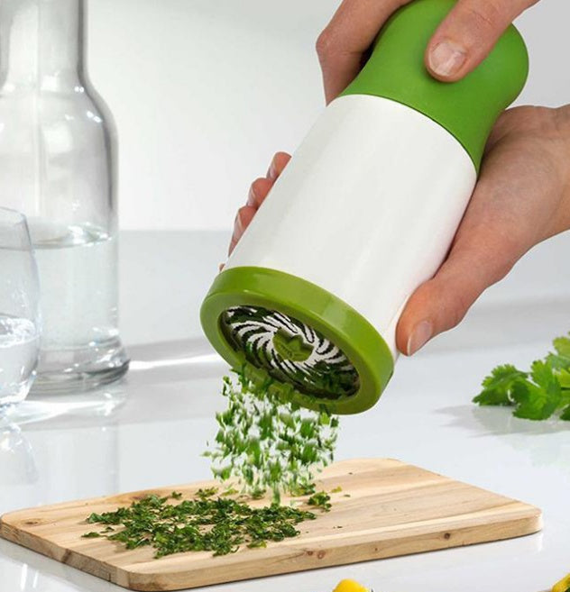 1384304614592_654f48fc-f14e-4dd6-b3ce-f836d51db153 Herb Grinder Spice Mill Parsley Shredder Chopper - Image 5