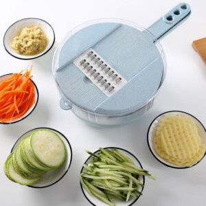 8-in-1 Vegetable Slicer With Strainer