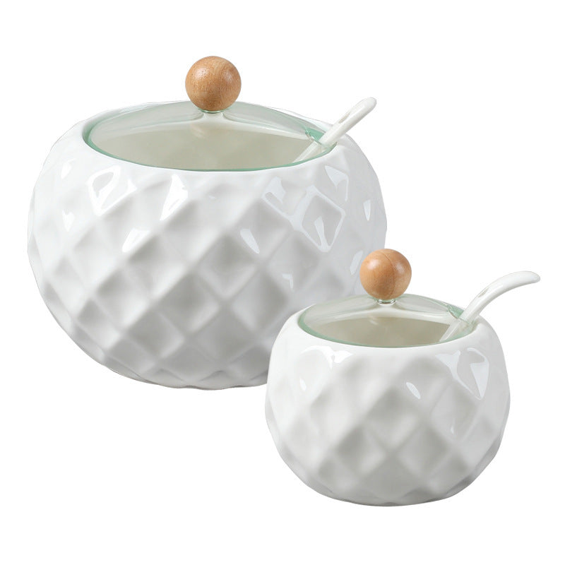 3806391602723 Kitchen Ceramic Seasoning Jar - Image 3