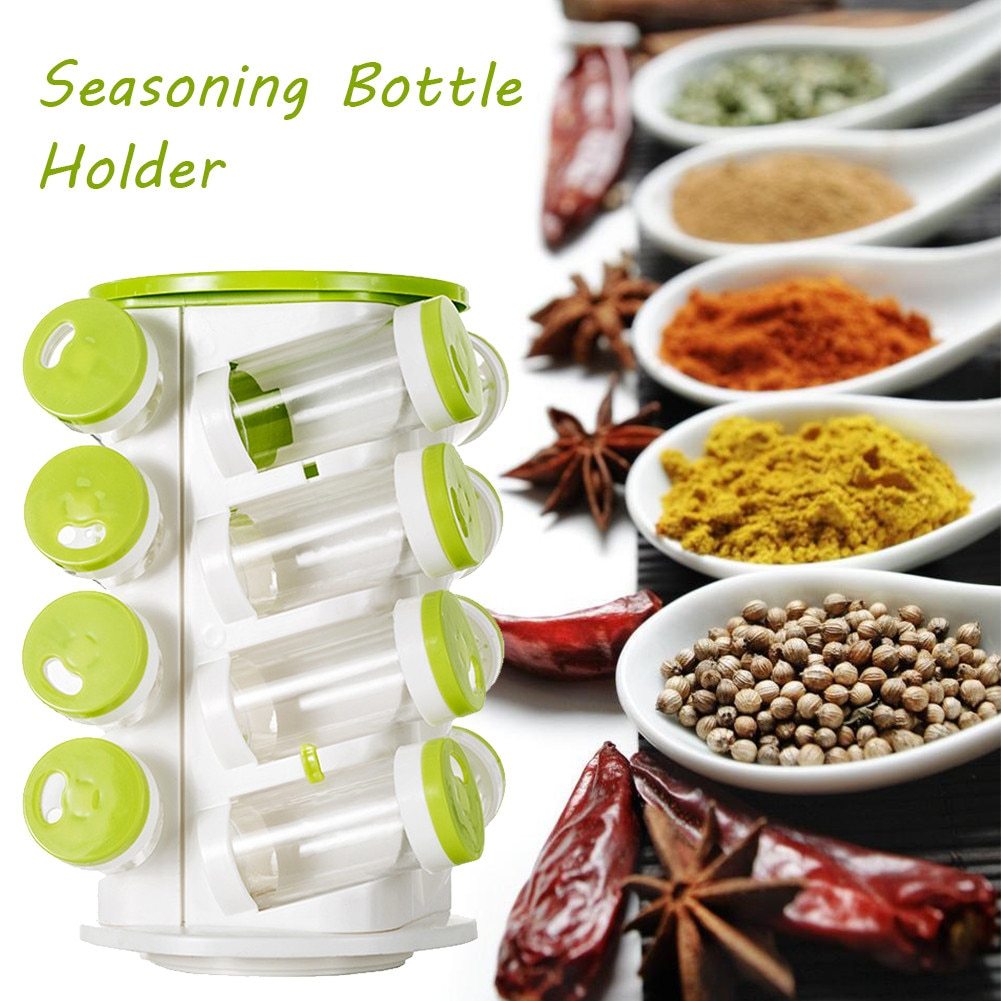 48719482604 Multifunction Rotating Seasoning Bottle Holder - Image 4