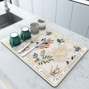 Kitchen Draining Teacup Mat