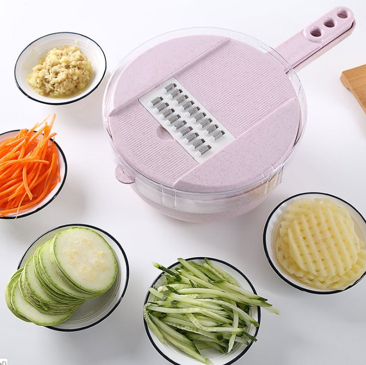 593564647176 8-in-1 Vegetable Slicer With Strainer - Image 11