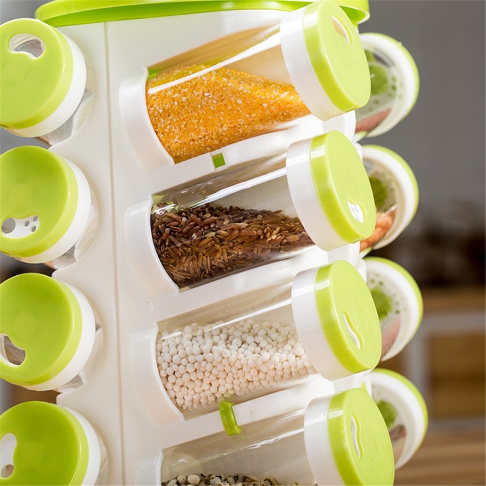 796835048625 Multifunction Rotating Seasoning Bottle Holder - Image 3