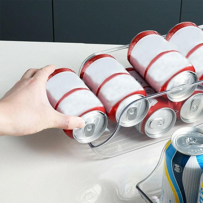 80156237692 Transparent Beverage Holder For Fridge - Image 4