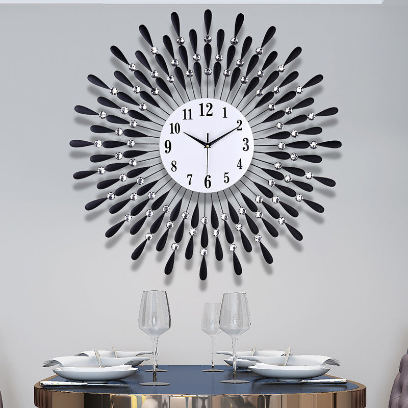 bb70320b-32b4-480b-88e0-036360f27a52 Quartz Crystal Iron Wall Clock - Image 2